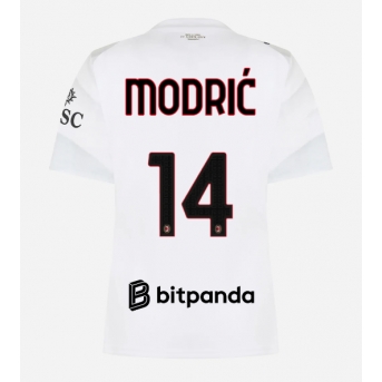 AC Milan Luka Modric #14 Maglia Gara Trasferta Repliche 2026-27 Donna Maniche Corte